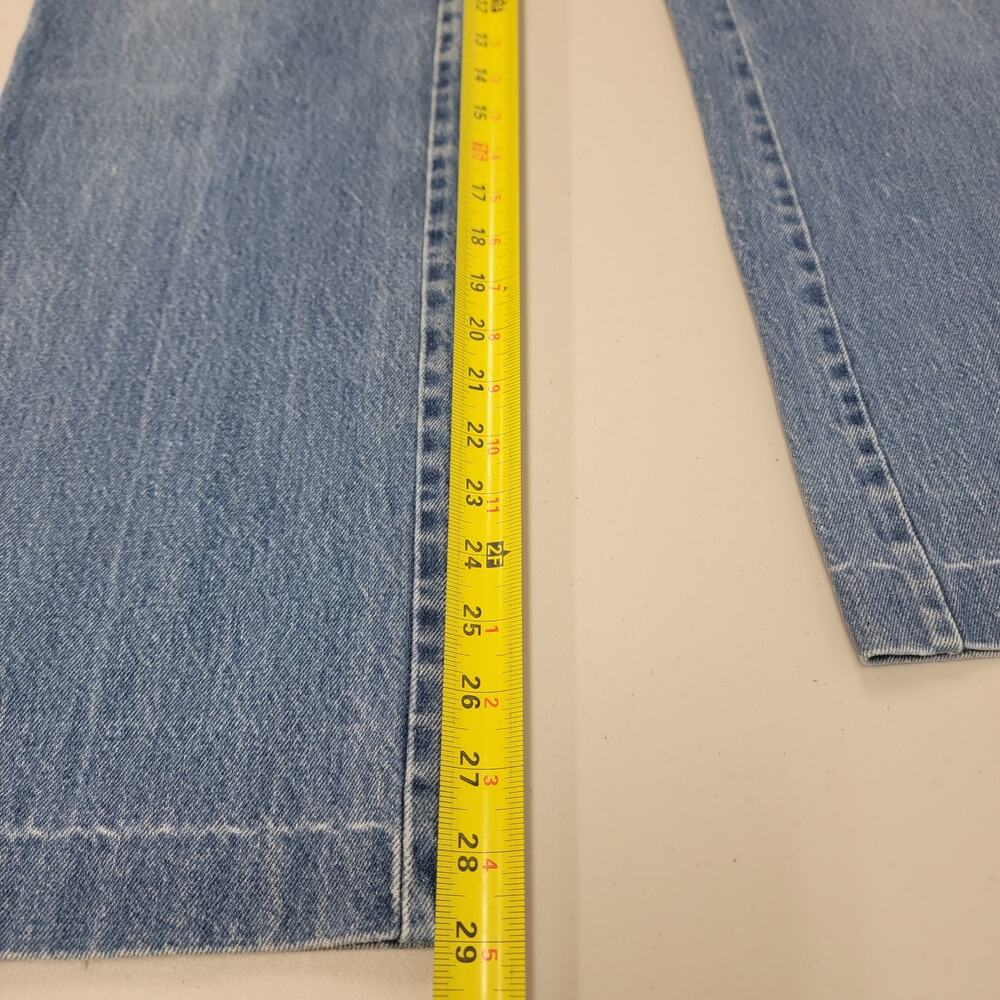 70s Vintage High Waist Wide Leg Chic Jeans 24 - Picture 11 of 11